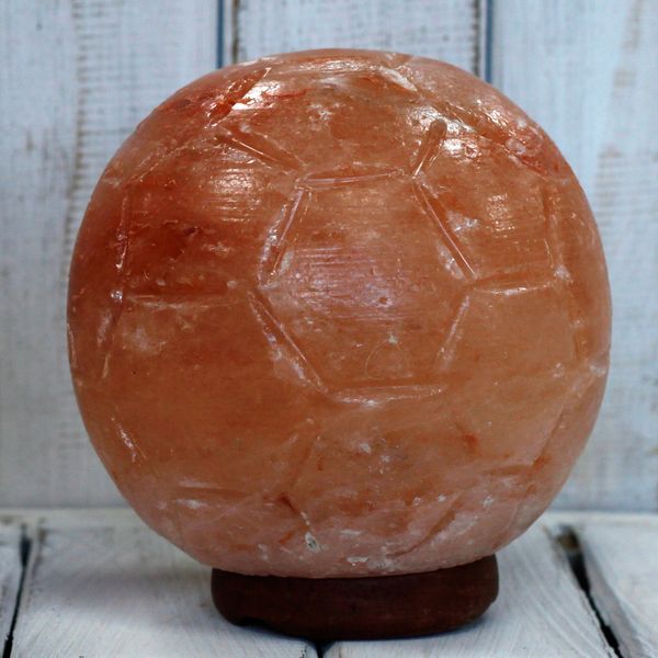Lampe de Sel Sculptée -Football