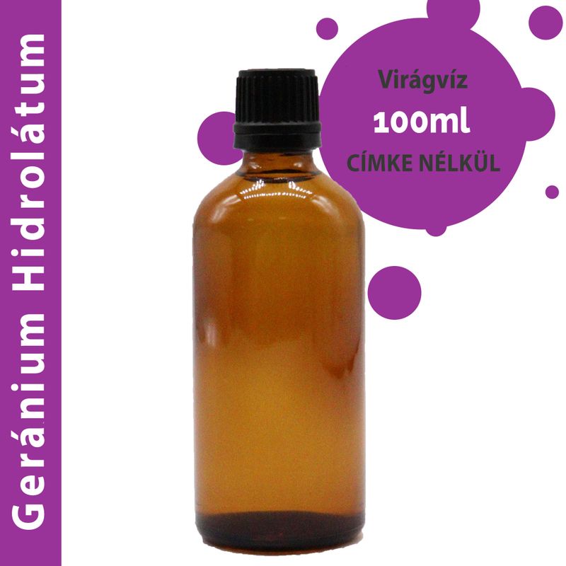 Hydrolát 100ml - Pelargonie - Bez Etikety