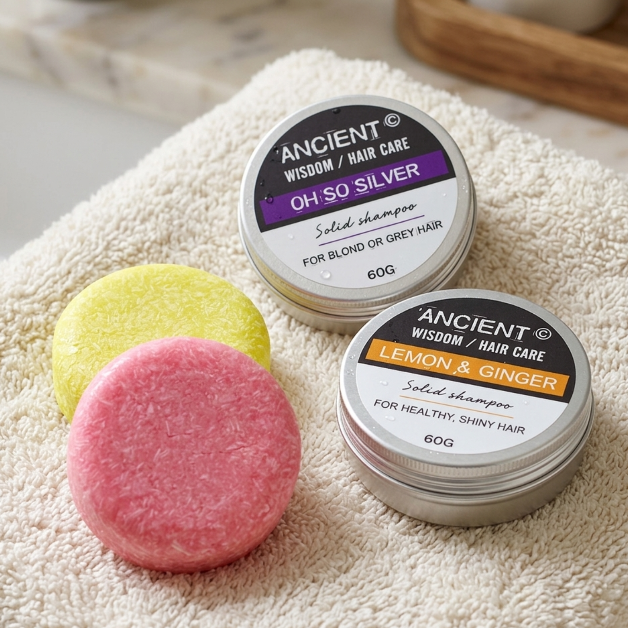 Solid Shampoo Bars and Conditioners - 60g