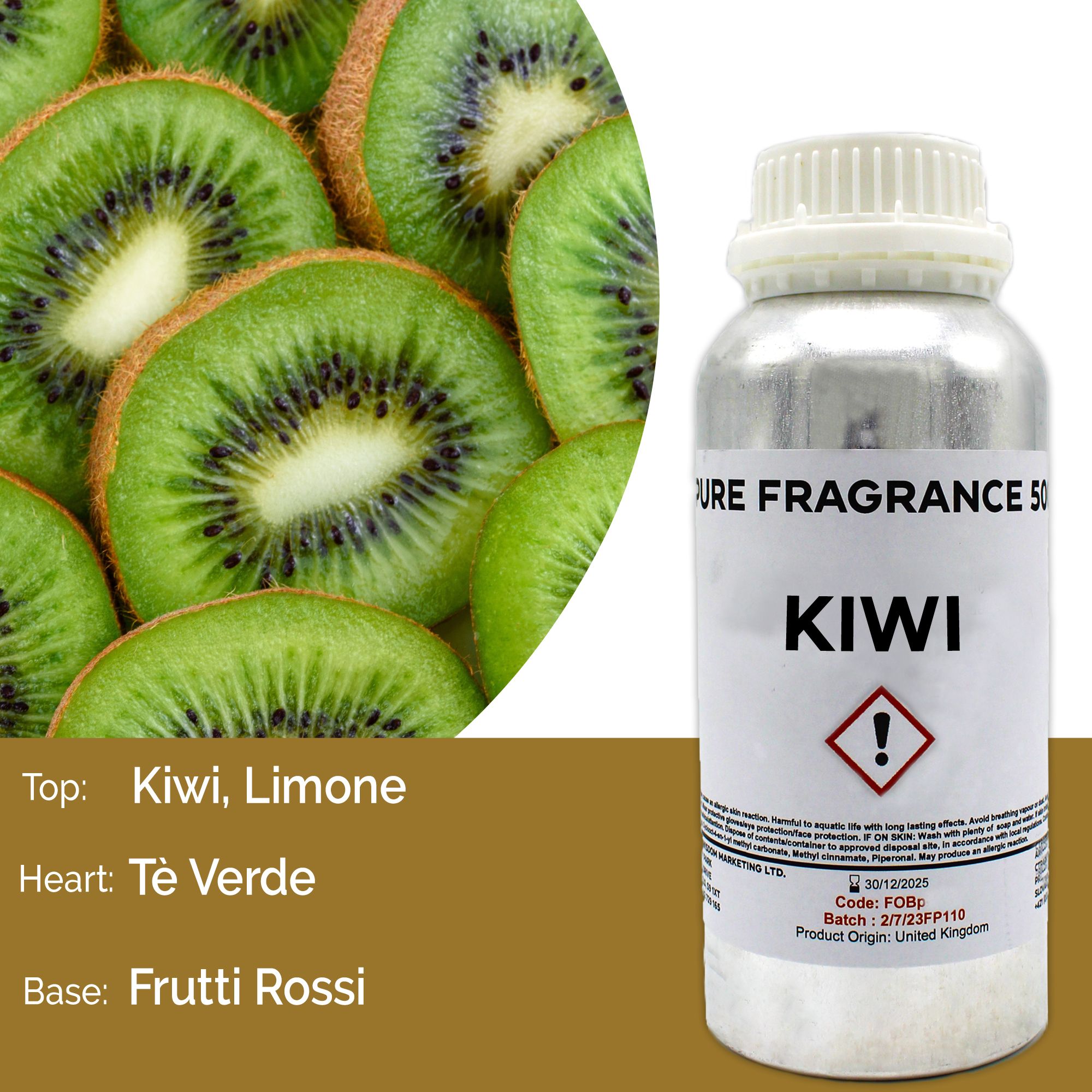 Fragranza Pura 500g - Kiwi