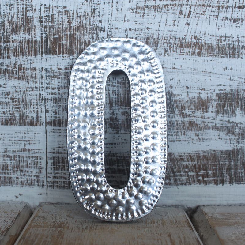 Petites Lettres en Aluminium - O