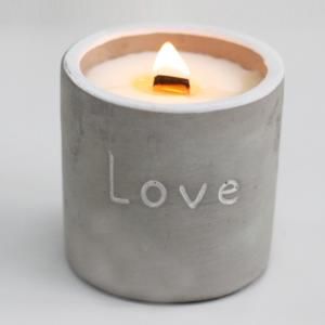 Velas de hormigon