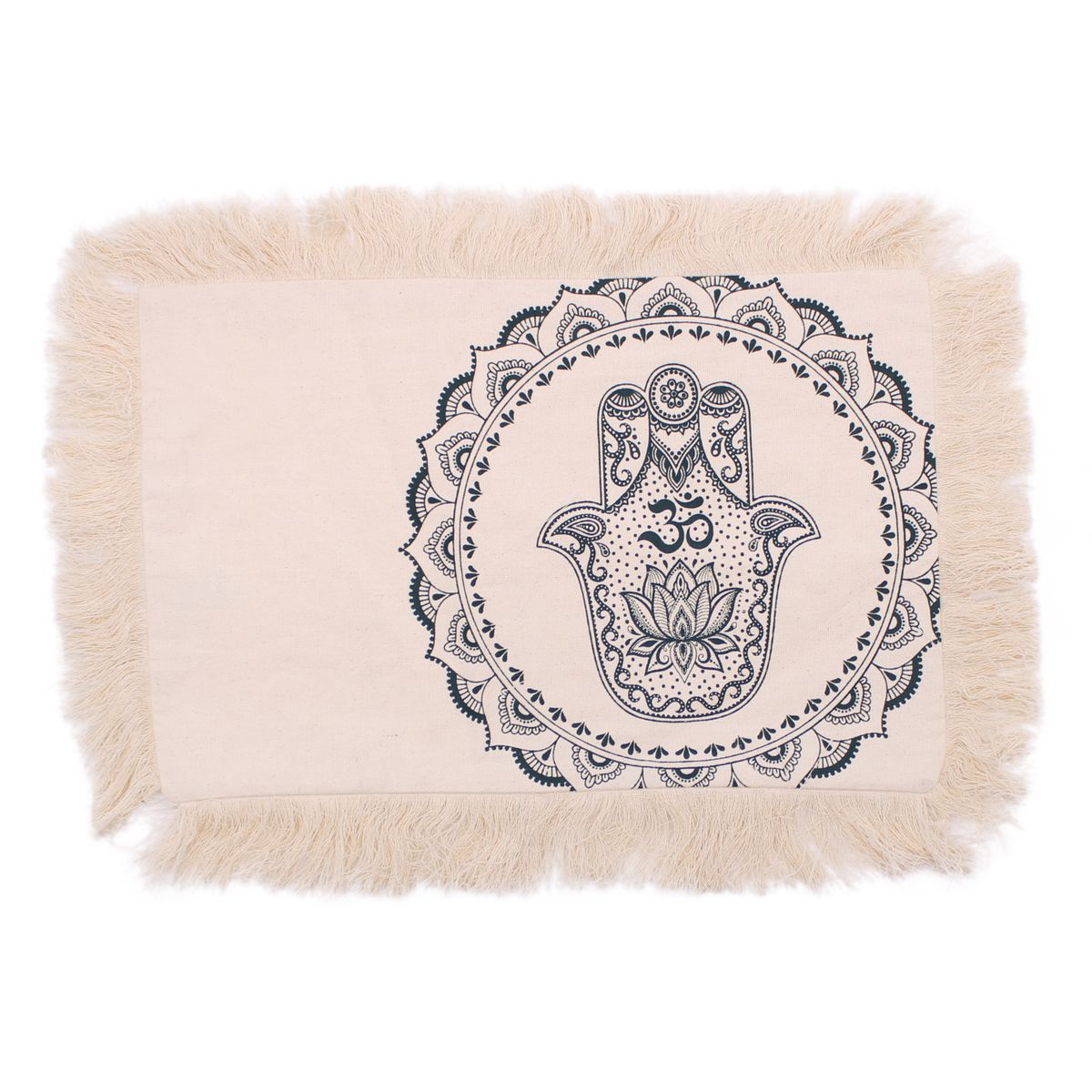 Almofada Hamsa Mandala - 30x50 cm - verde