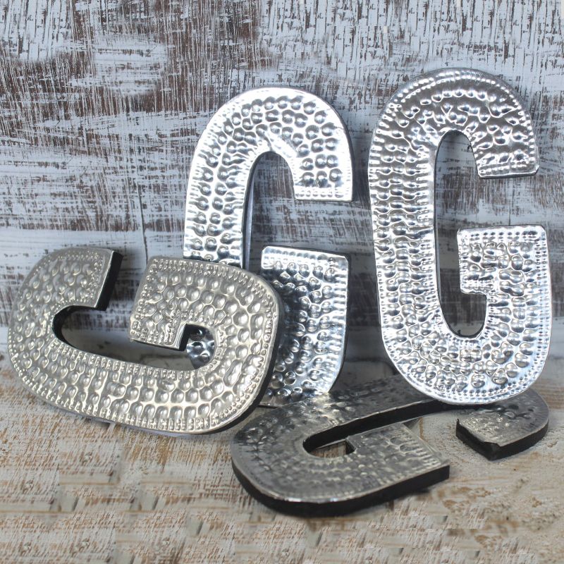 Petites Lettres en Aluminium – G