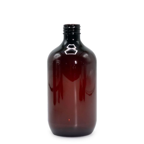 Jantarna Plastična Boston Boca 500ml - Bez Poklopca