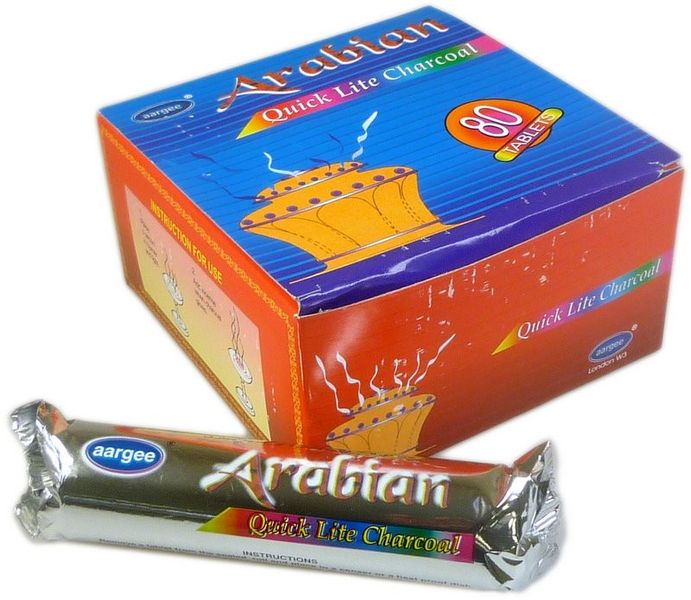 Packs de 10 Pastilhas de Carvão