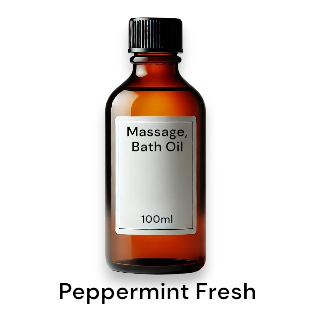 Svježi Pepermint  Ulje za Masažu - 100ml - Bez Etikete