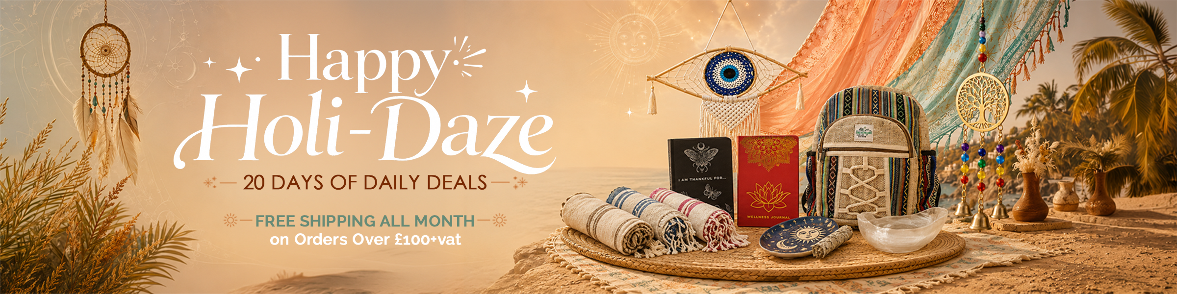happy Holi daze banner