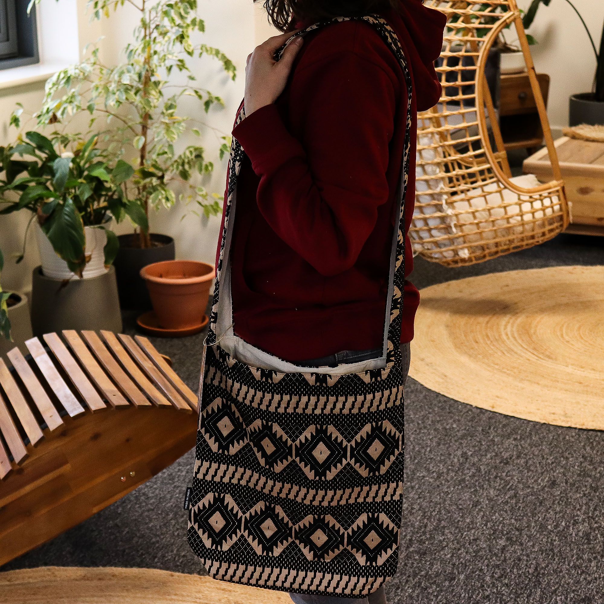 Jacquard Natural Bags - Desert Loom - Nomad Carryall