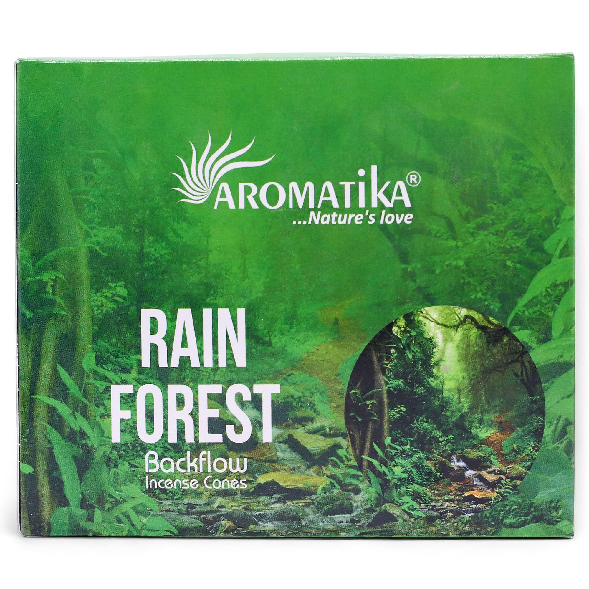 Aromatika Masala Tillbakaflöde Rökelsekoner - Regnskog