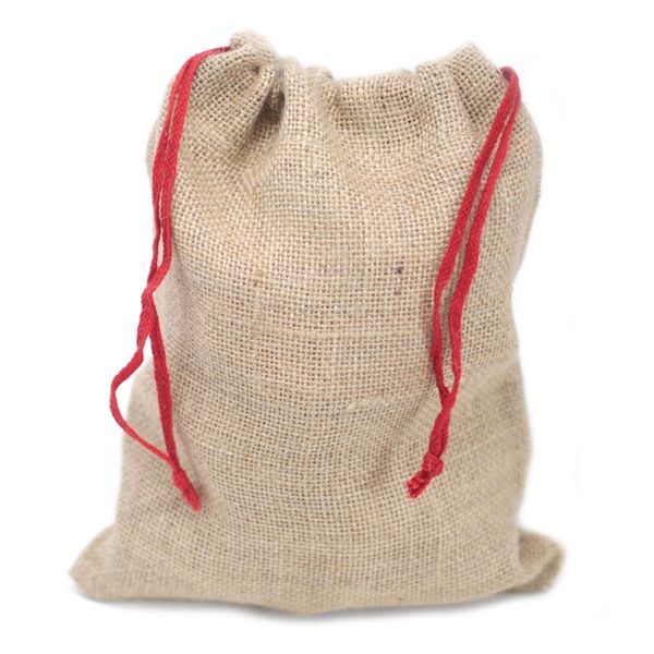 Sacs en jute avec cordons