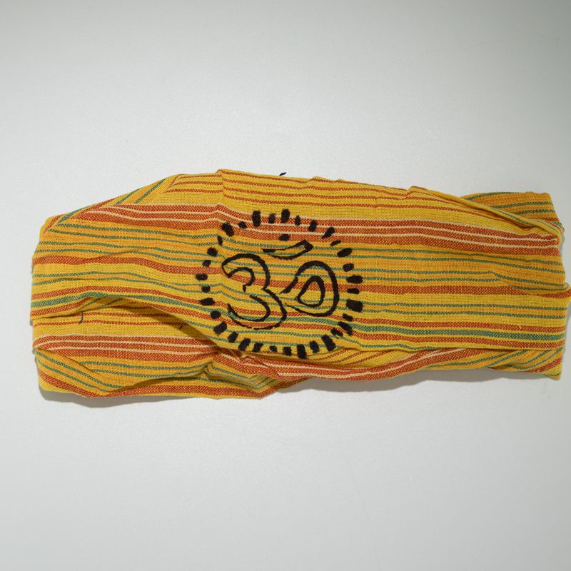 Nomad Sari - Hippy Headband - Blockprint Assorted Designs - (56x25cm) Free size