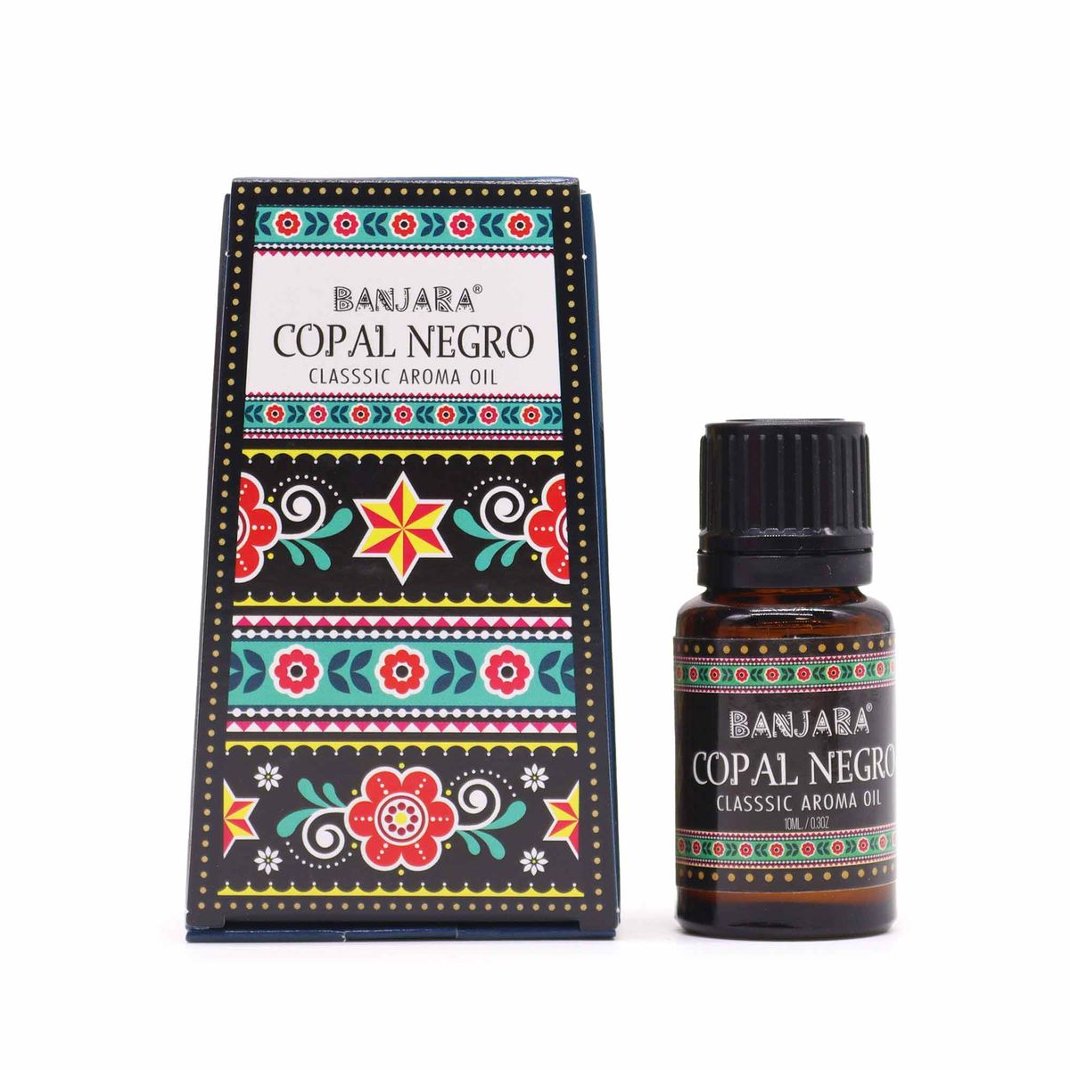 Óleo com fragrância da Índia Banjara 10 ml - Copal preto