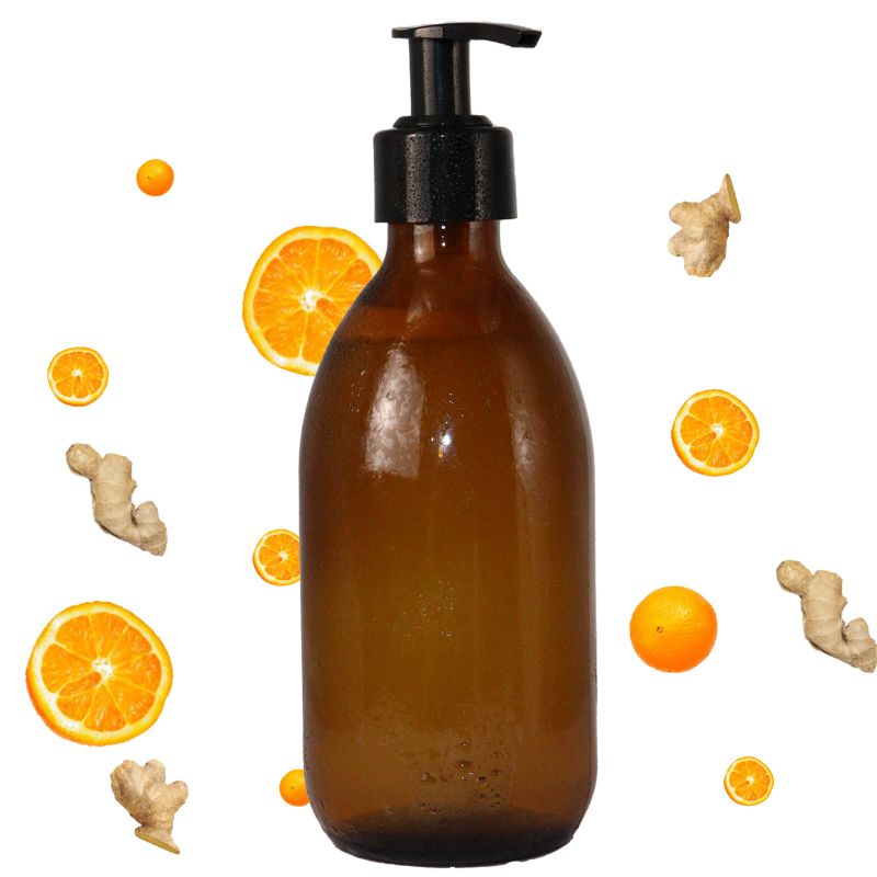 Lotion Gingembre & Orange 300ml - Sans étiquettes