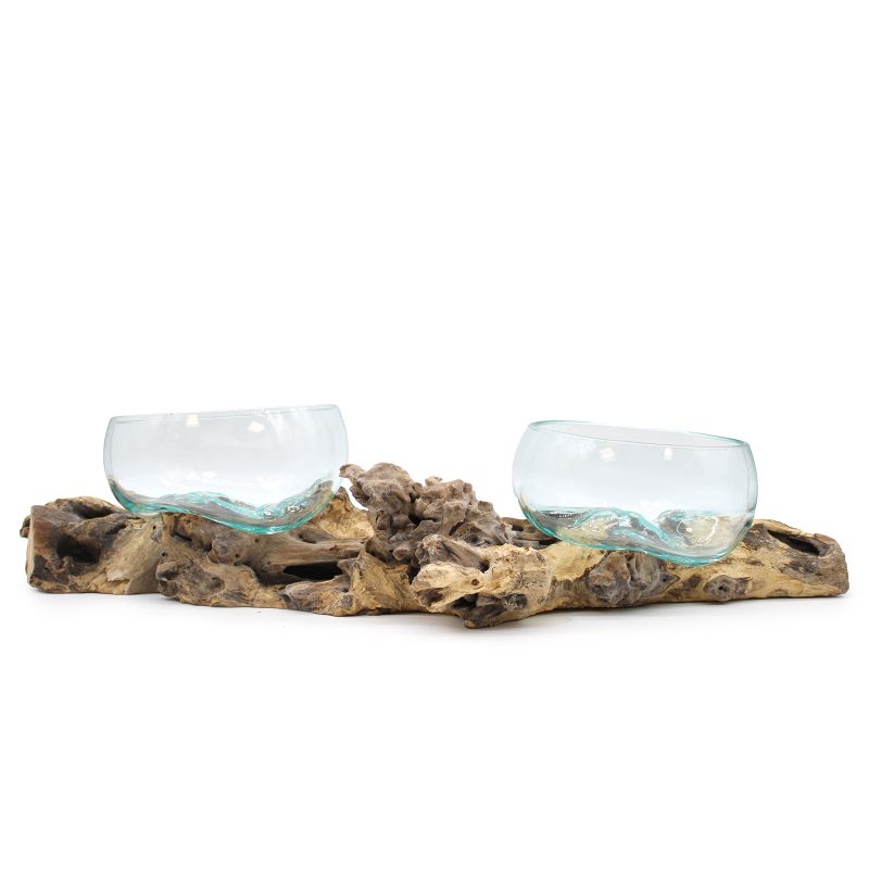 Molton Glass на XLarge двойна стойка - 70 см