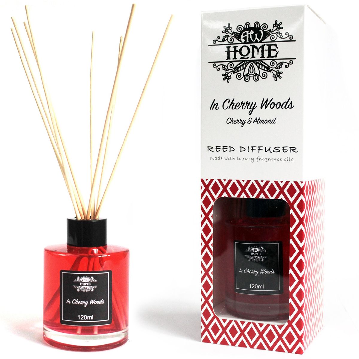 Difusor aromático 120 ml - cereja