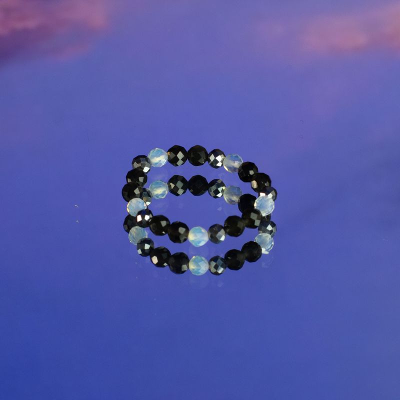 Ring Sets Nymph Spirit Gemstone - Full Moon