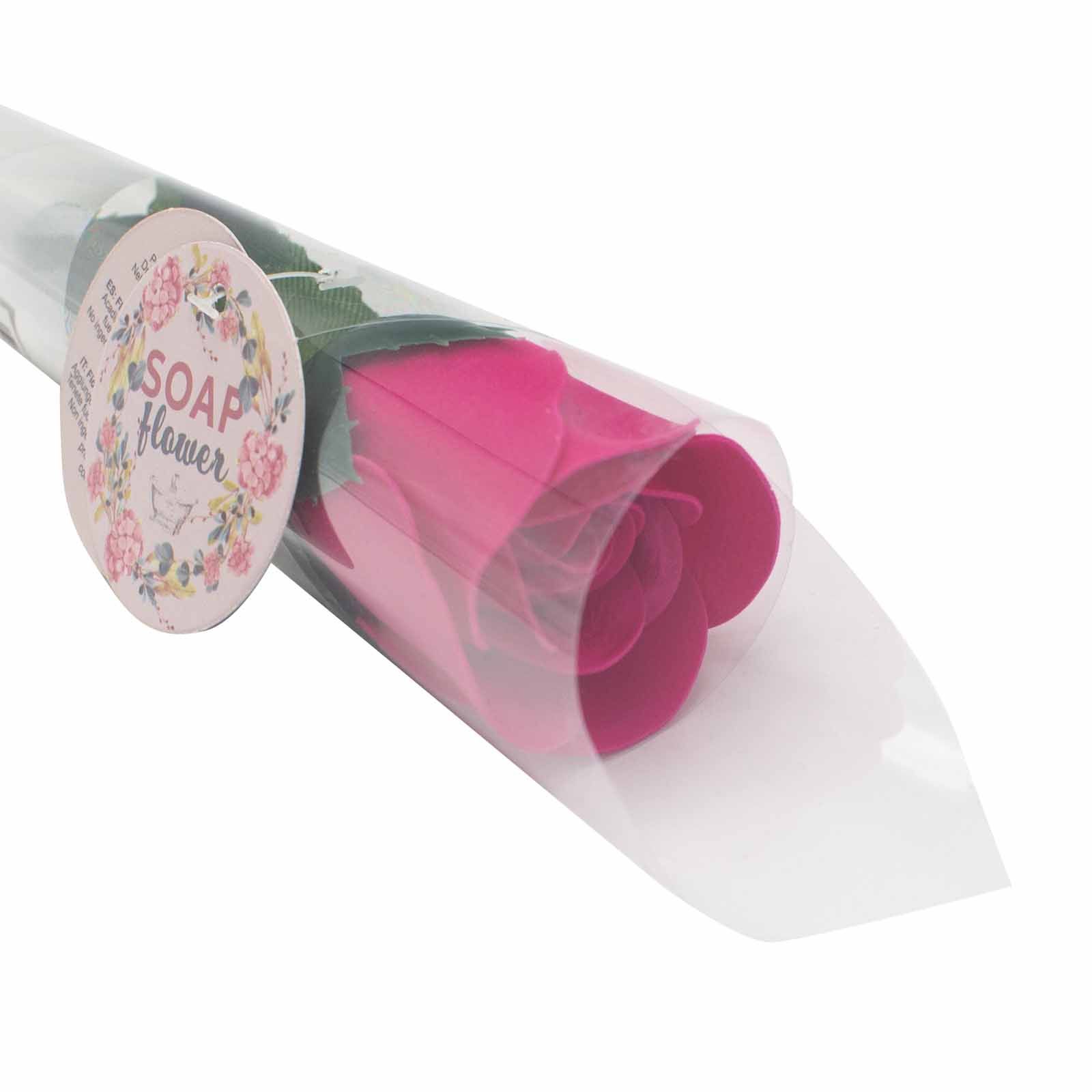Savon Fleur Prêt à Vendre - Petite Rose Rouge