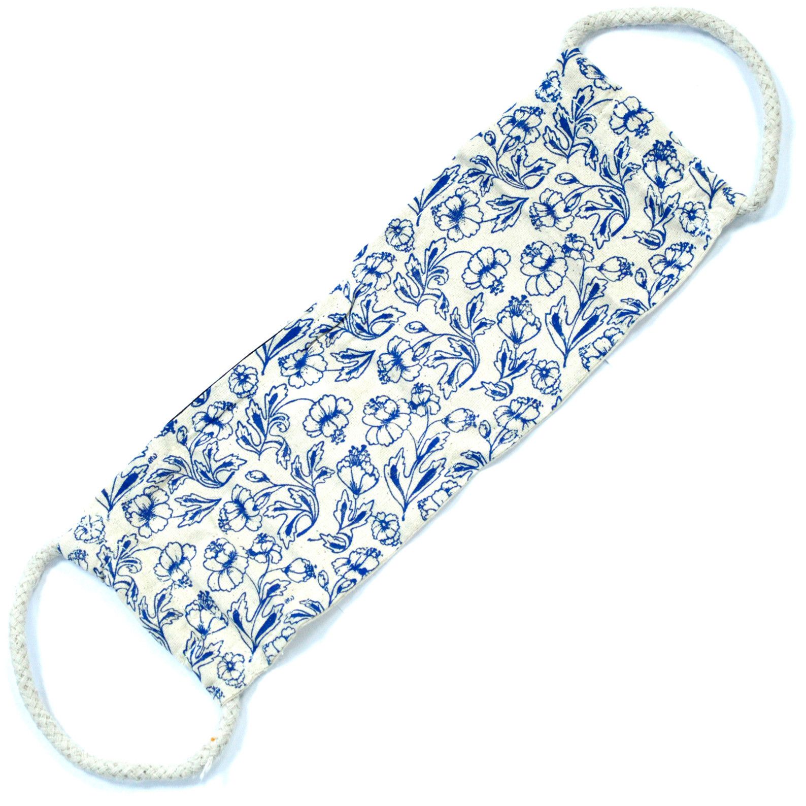 Cotton Wheat Bag with Rope Handles - Floral Design