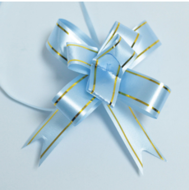 Mini Pull Bows - Grey (packs of 10)