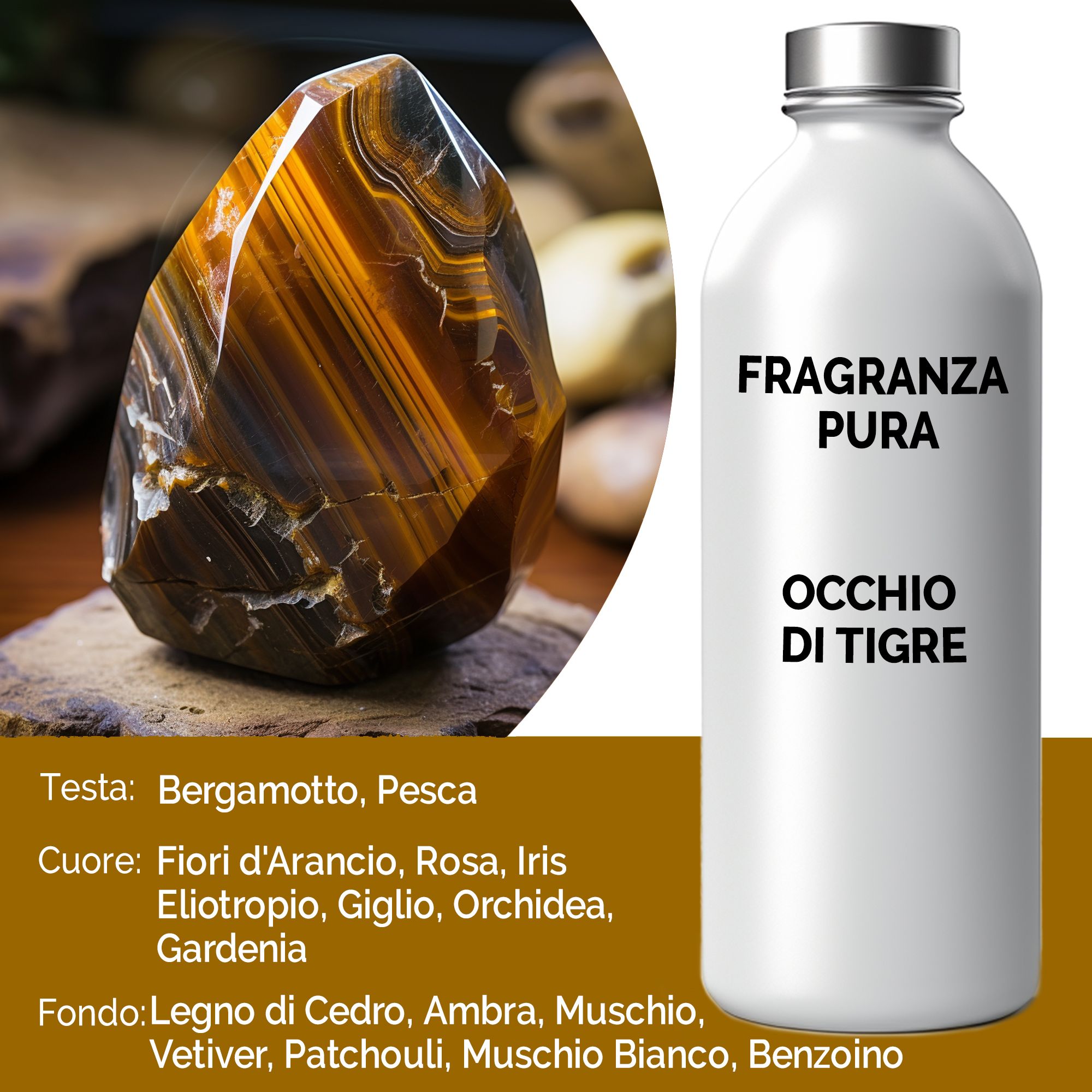 Fragranza Pura 500g - Occhio di Tigre