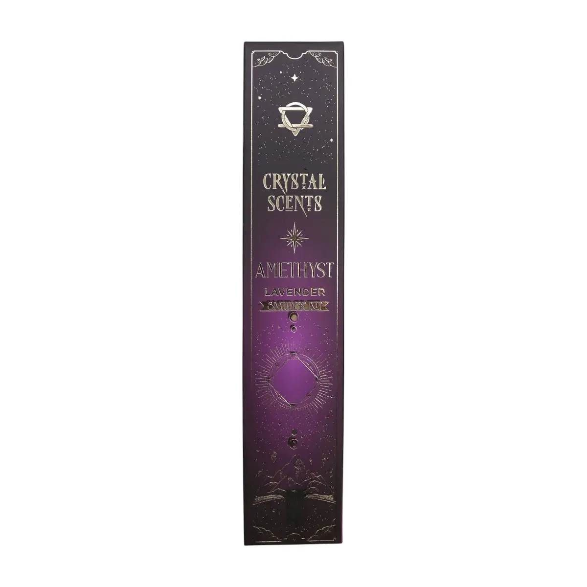 Amethyst Crystal Scents Smudge Incense - Lavender — Incense · GlowDuty apothecary