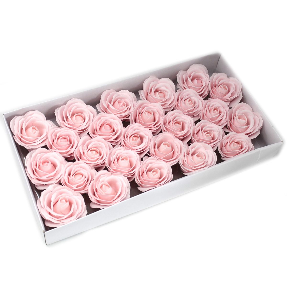 Flor decorativa grande para trabalhos manuais - rosa bebé