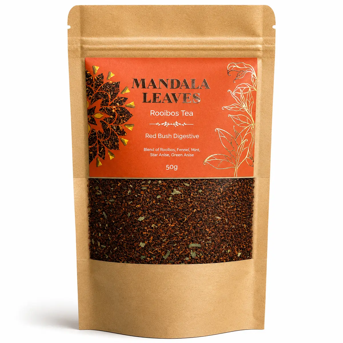 50g Red Bush Digestive — Tea · GlowDuty apothecary