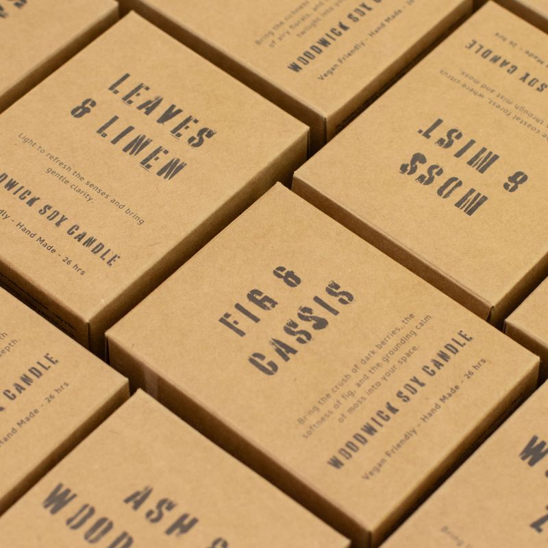 Woodwick Soy Candle - Cedar Citrus
