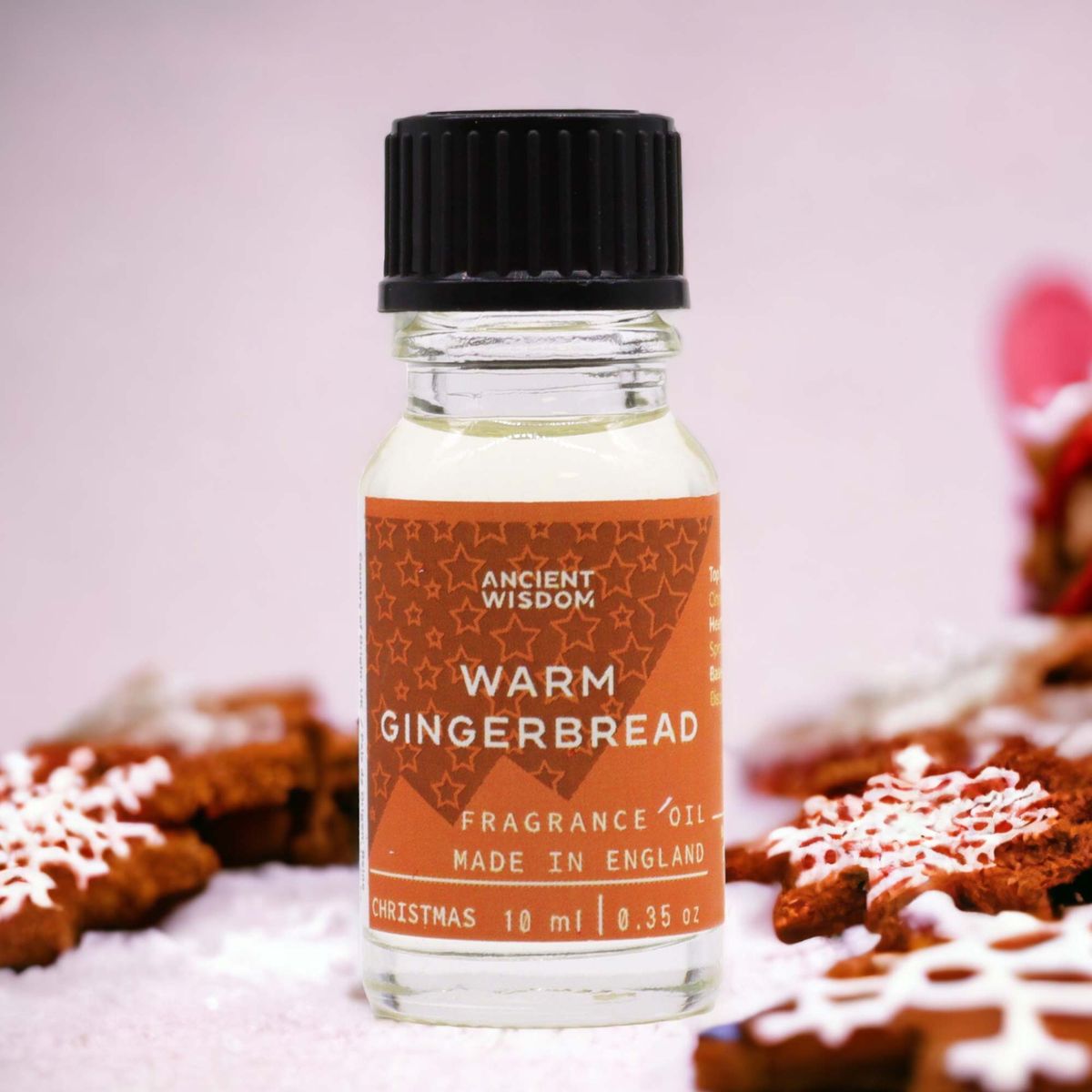 Óleo perfumado 10 ml - Biscoito de gengibre quente