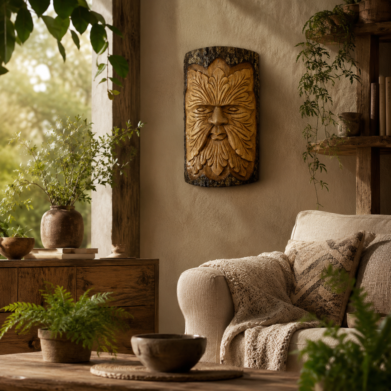 Tree Trunk Carvings