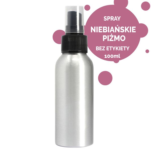 Spray Zapachowy 100 ml - Niebiańskie Piżmo - BEZ ETYKIETY