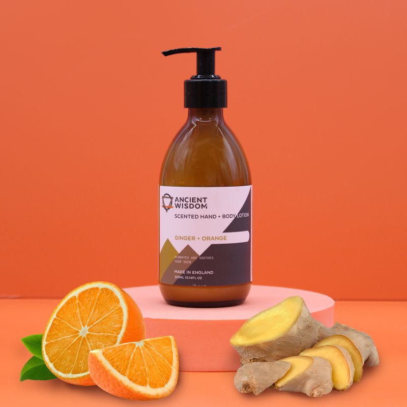 Lotion Soyeuse -  Gingembre et Orange 300ml