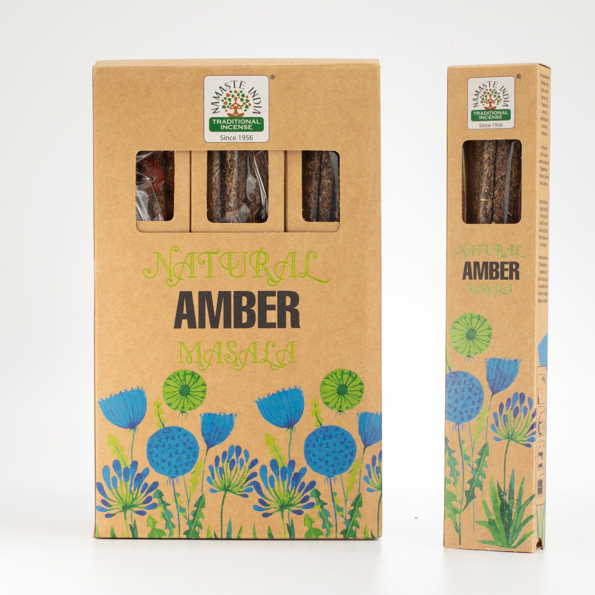Incenso Botânico Natural Masala - Âmbar