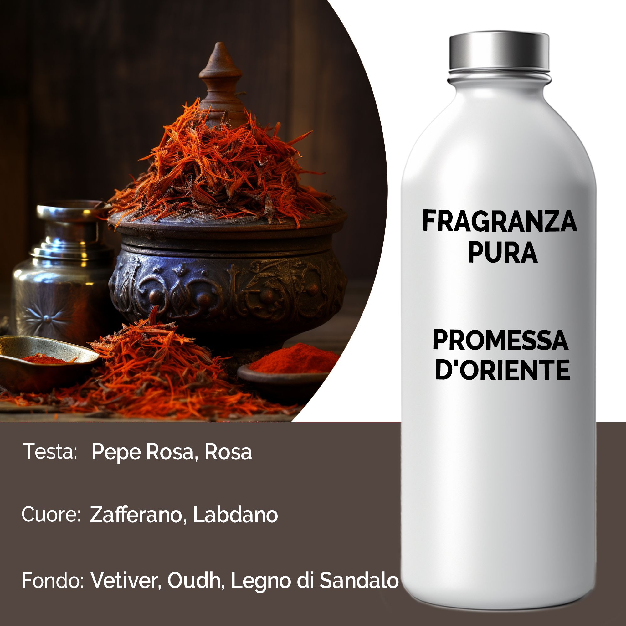 Fragranza Pura 500ml - Promessa d'Oriente