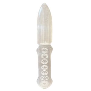 Selenite Ceremonial Knives