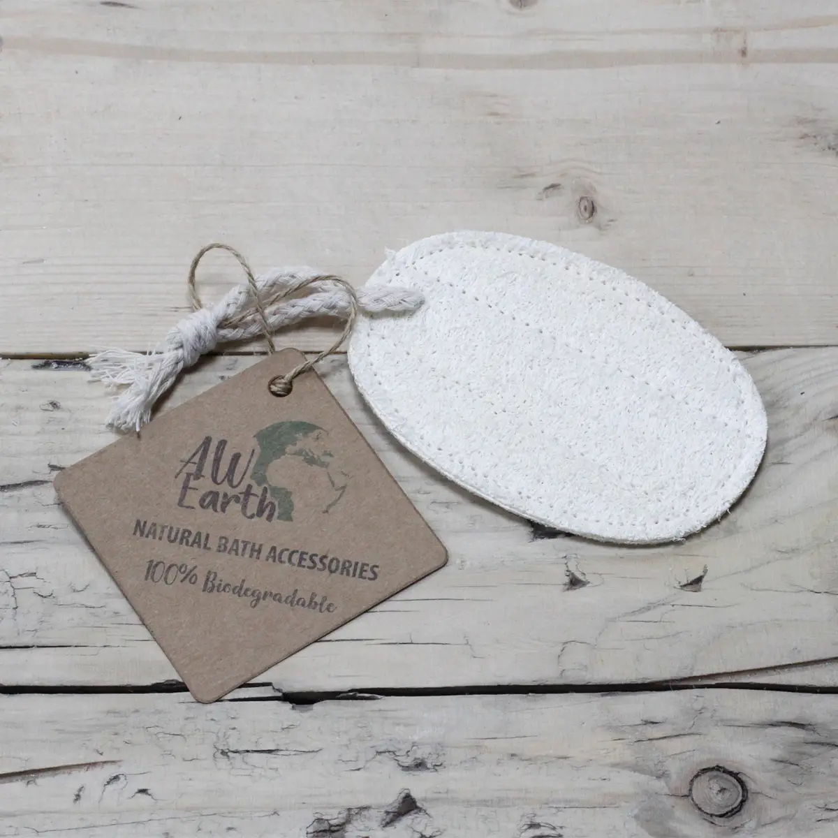 Natural Loofah Body Scrubs - Oval Rub — Body · GlowDuty apothecary