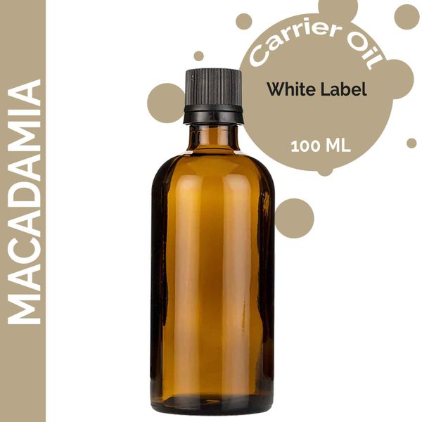 Macadamia Carrier Oil - 100ml - White Label