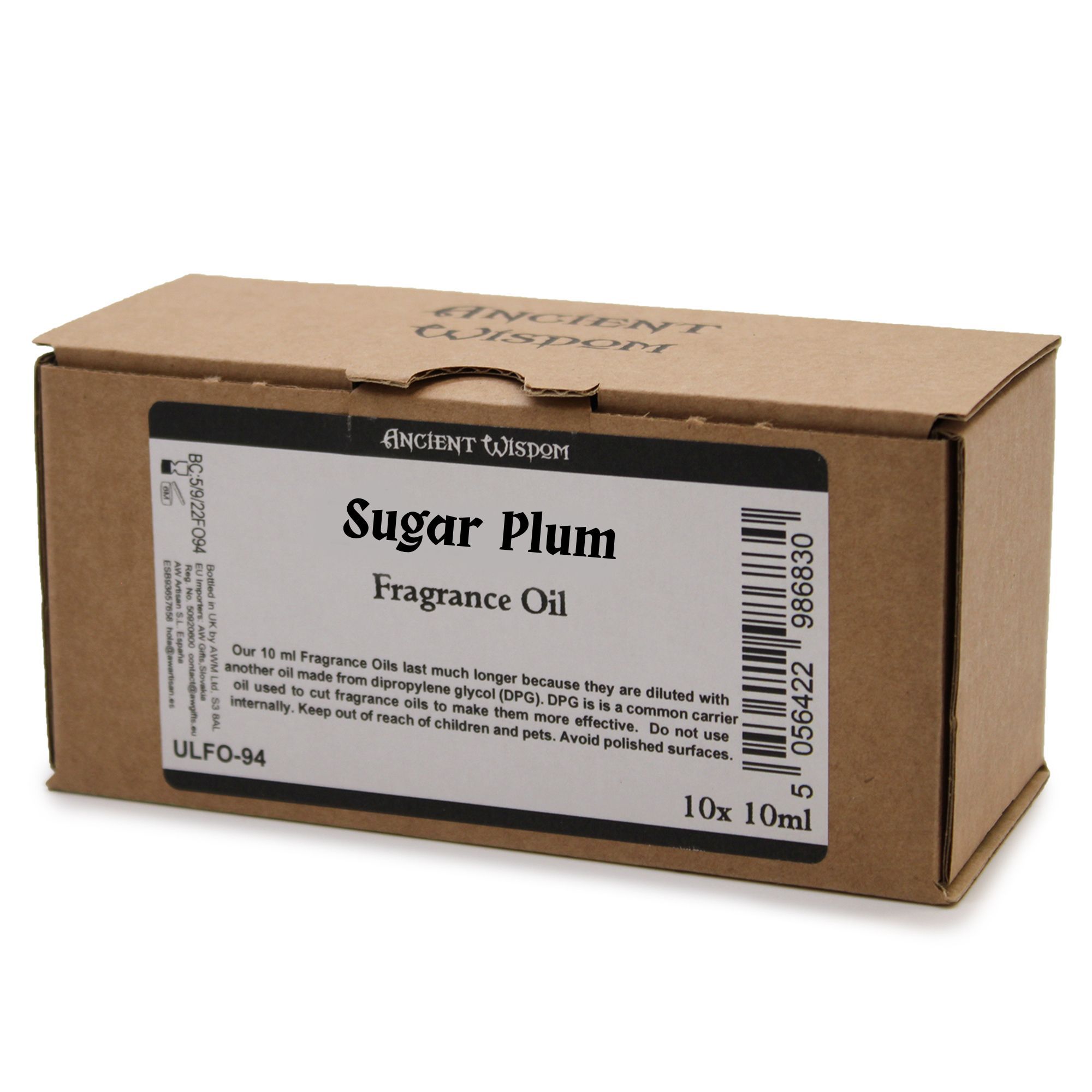 Frosted Sugar Plum Fragrance Oil 10ml - White Label