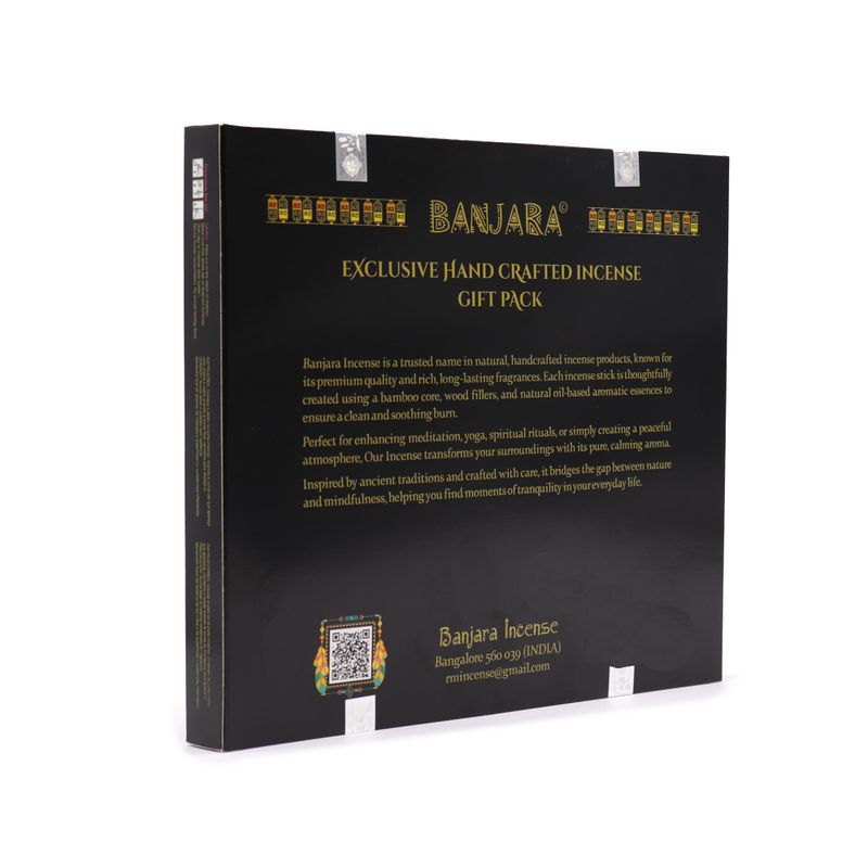 Incienso Banjara Buddha – Set de regalo en caja (6 surtidos)