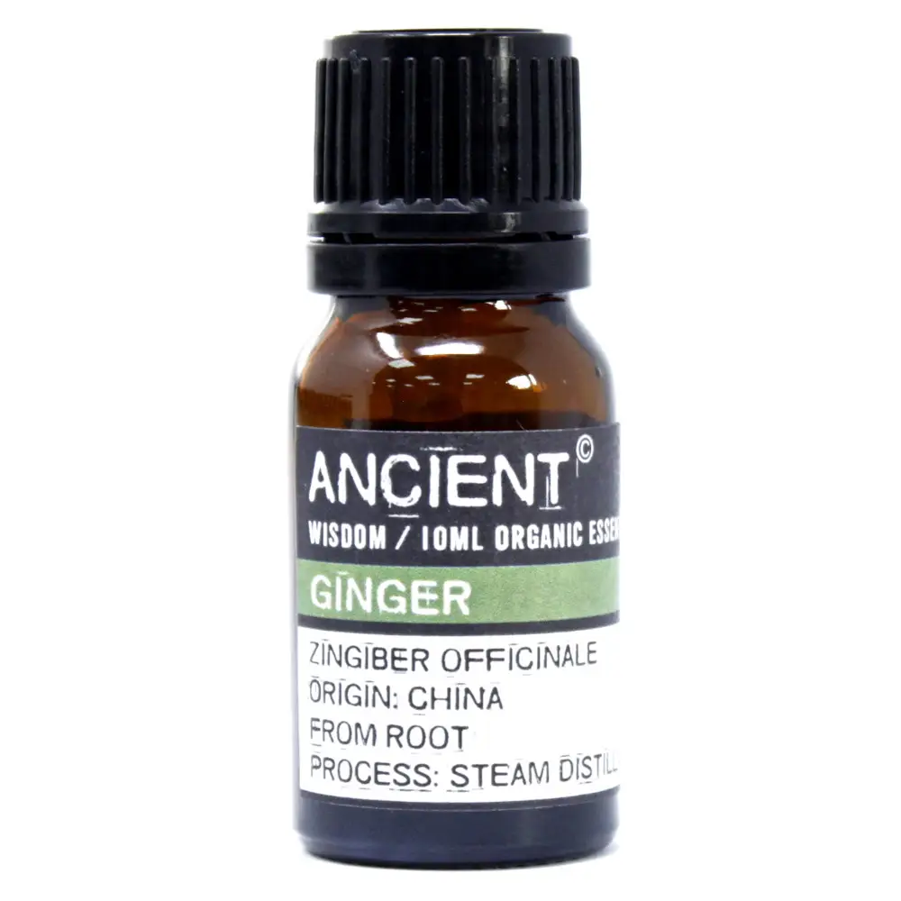 Ginger Organic Essential Oil 10ml — Essential Oils · GlowDuty apothecary