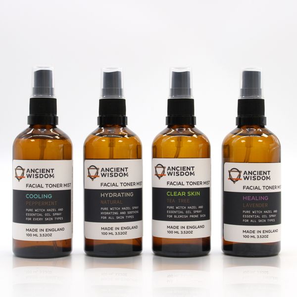 Brume Tonifiante pour le Visage -  Hamamélis Pur 100ml