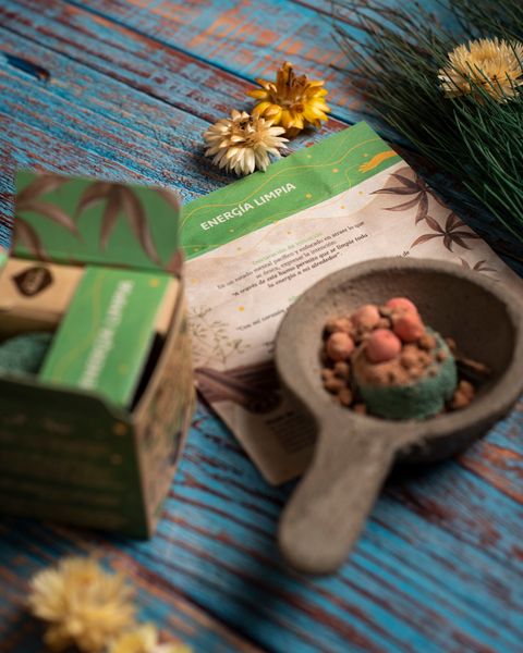 Kit de fumaça sagrada de energia limpa