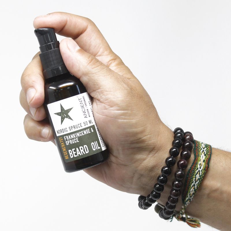 Huile Barbe 50ml - Épicéa Nordic - Revitalise !