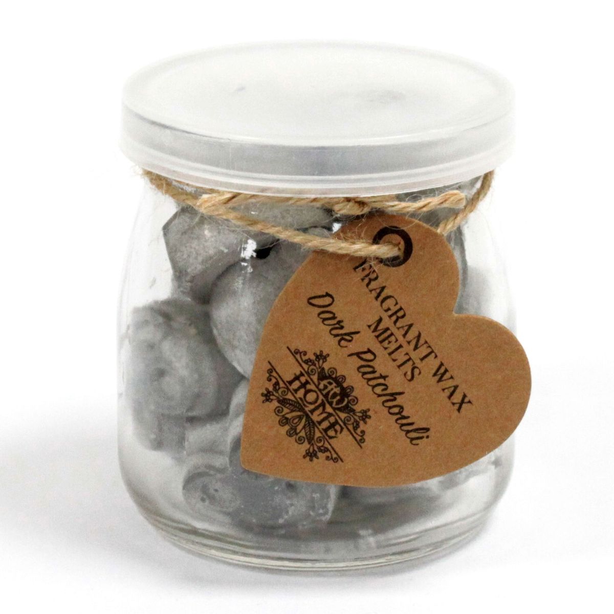 Frascos de cera de soja - Patchouli escuro
