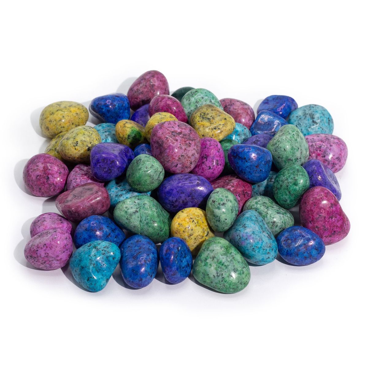 Dálmata indiano tratado a granel - 1 kg (aprox. 70 pedras)