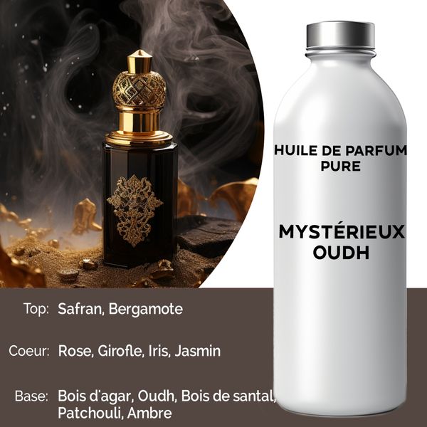 Huile de Parfum Pure - Oudh Mystérieux - 500ml