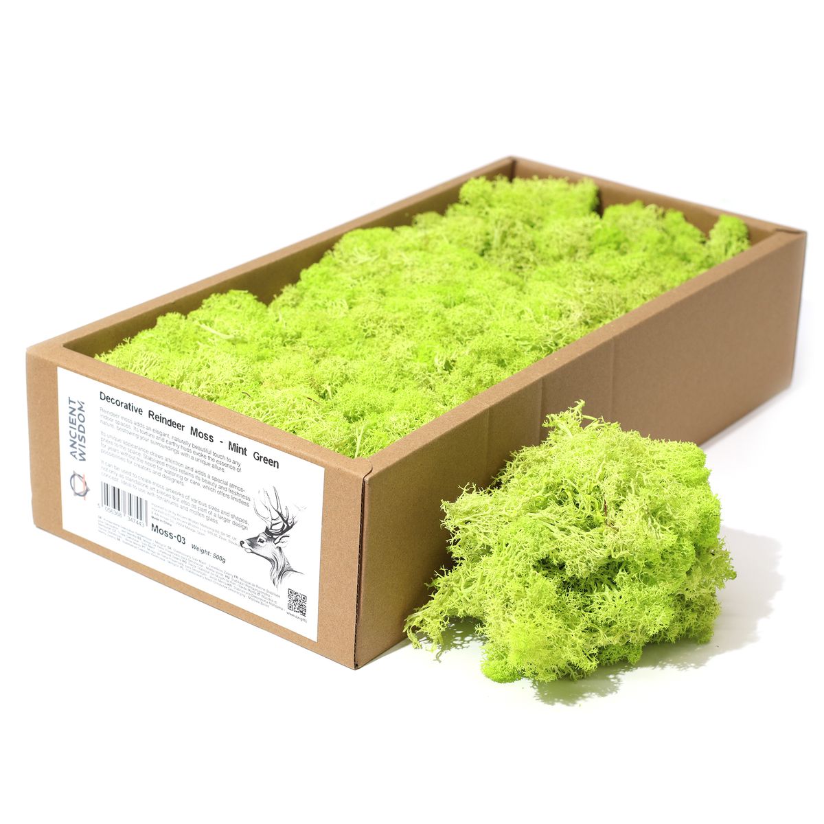 1x Musgo decorativo - Lima - (aprox. 500 g)