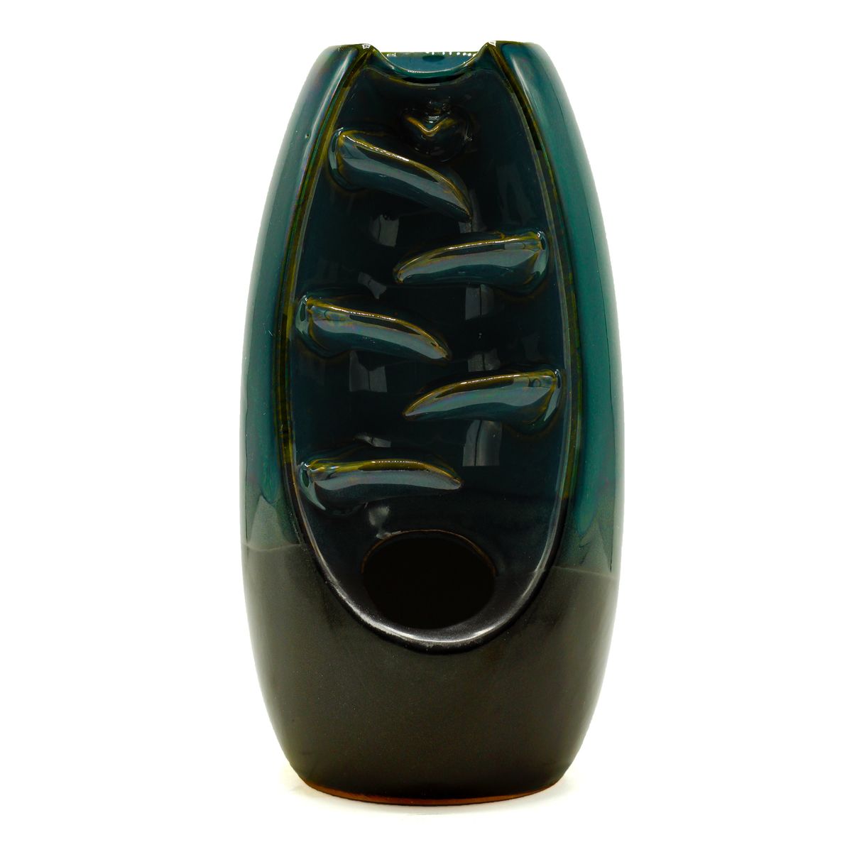 Queimador de Incenso de Refluxo Inverso - Serina Cascata Oval