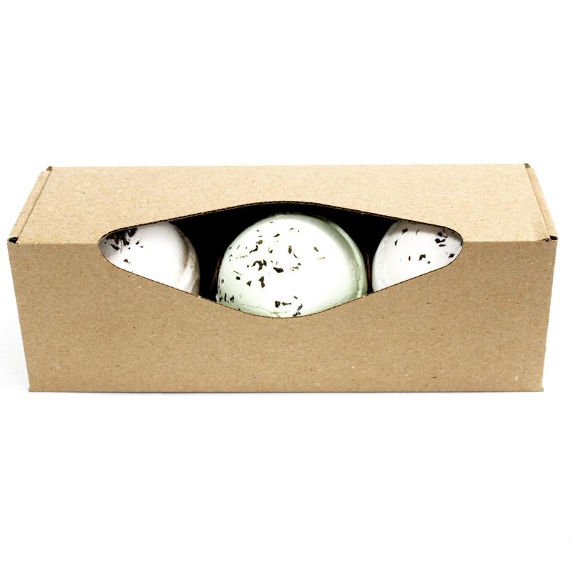 Boîtes pour 3 Petites Boules de Bain